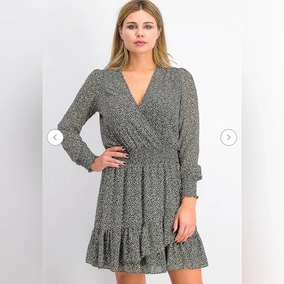 Michael Kors Floral-Print Faux-Wrap - Picture 6 of 13